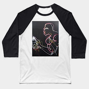 Graffiti Man Baseball T-Shirt